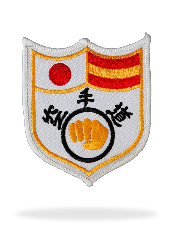 JAPAN-SPAIN KARATE BADGE