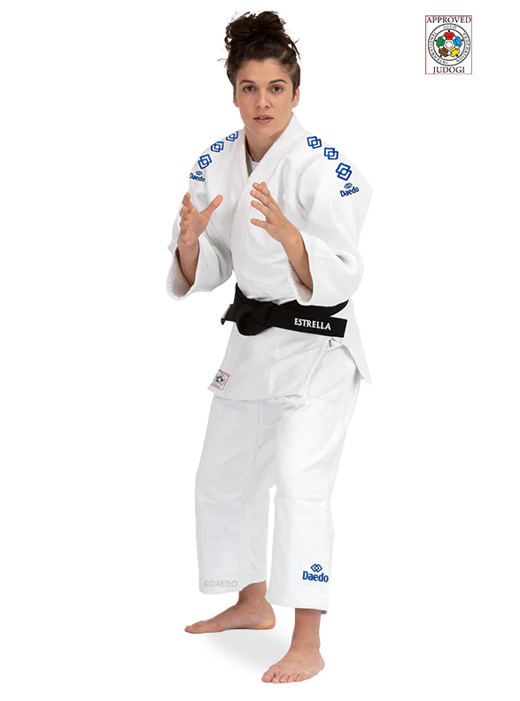 IJF JUDOGI DAEDO LOGO ON SHOULDER