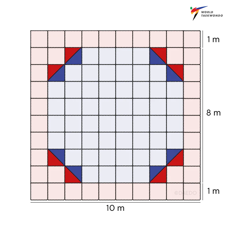 WT APPROVED OCTAGONAL TATAMI - Image 2